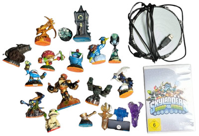     Skylanders Konvolut 18 Figuren/Fallen Spiel Swap Force Portal Starterset