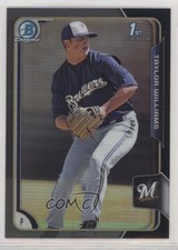 2015 Bowman Chrome Prospects Asia Exclusive Black Refractor Taylor Williams 3o2