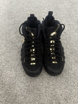 Nike Air Foamposite Pro Black Metallic Gold 624041-009