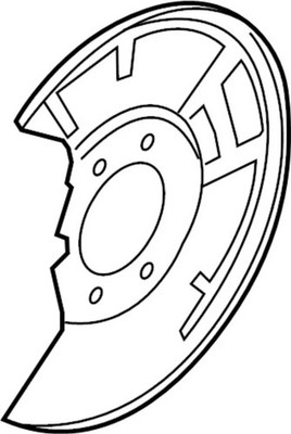 Genuine Infiniti Splash Shield 411511EN1A