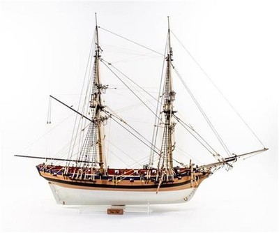 VANGUARD MODELS HMS Flirt Standmoell Bausatz 1:64 / 25314