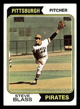 1974 Topps #595 Steve Blass