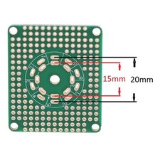 Universal Prototype PCB For 7 Pin/9 Pin Tube Amplifier Preamp Headphone for Valv