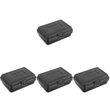 4 Pcs Portable Tool Storage Box Hard Case Small Tool Box Travel Carrying Case...