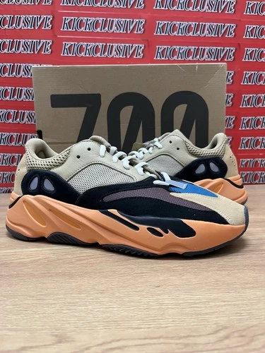 Größe 9,5 - Adidas Yeezy Boost 700 Enflame Amber EUR-43,5 GW0297
