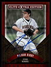 2015 Panini Virginia Cavaliers NATHAN KIRBY Signed Card autograph auto BREWERS