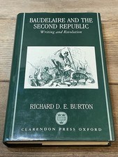 BURTON, RICHARD D. E. Baudelaire and the Seco...