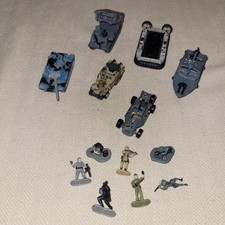 Lot Of Micro Machines Vintage Military Vehicles And Figured ...REF 4