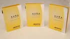 Jacomo AURA Women EAU DE TOILETTE 3 Sample Vials .04 oz 1.2 ml @ NEW Vintage