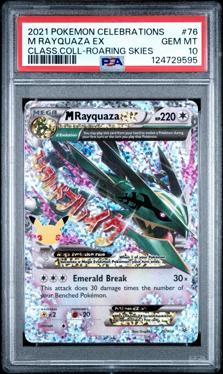 Rayquaza Pokémon TCG Professional Sports Authenticator (PSA) Grade