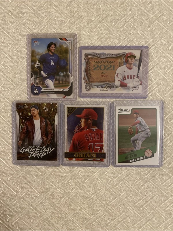 Shohei Ohtani Lot Los Angeles Dodgers / Angels 6 Card Lot 🔥🔥🔥