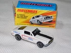 2010 Matchbox Lesney Edition White '68 Ford Mustang 428 Cobra Jet