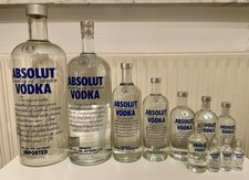 Absolut Vodka Flaschen