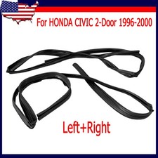 For Honda Civic 1996-2000 Front Window Run Channel Weatherstrip Set 72275s03g01 For Honda Civic 1996-2000 Front Window Run Channel Weatherstrip Set 72275s03g01