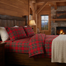 BOSSI Caldo sonno Completo lenzuola LETTO   MATRIMONIALE  - FLANELLA 4 PEZZI