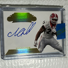 2018 Panini Flawless Collegiate Football Cards 24