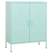 Storage Cabinet Mint Steel Medium Storage Cabinet Rectangular