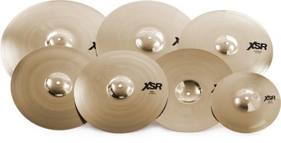 Sabian XSR Super Cymbal Set with FREE 10'' Splash and 18'' Fast Crash