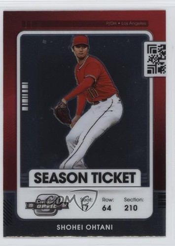 2021 Panini Contenders Season Ticket Optic Shohei Ohtani #100 0mh4