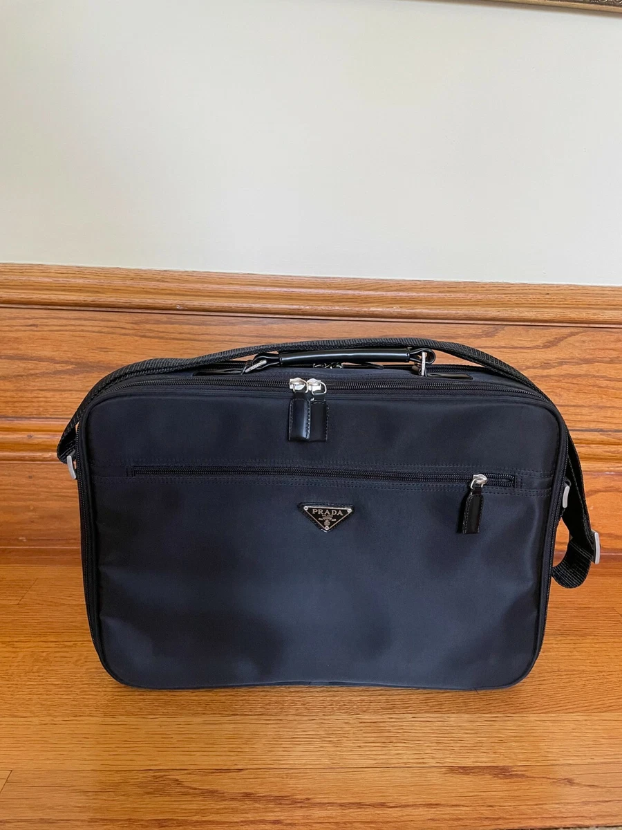 Prada notebook shop bag
