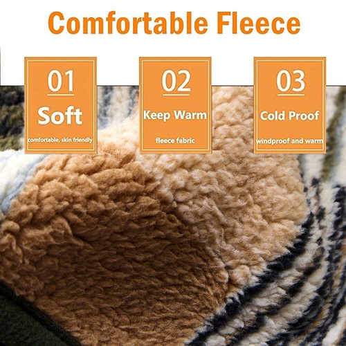 Winter Ski Warm Mask Balaclava Windproof Fleece Face Mask for Cold Weather Gear - Picture 6 of 16