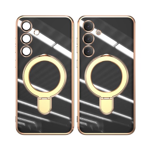 MagSafe anillo magnético soporte funda protectora para Samsung Galaxy S25 S24 FE Ultra Plus - Imagen 4 de 44