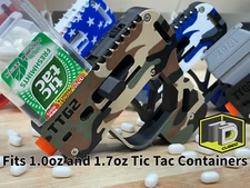 Camo Tic Tac Gun - Strongest Version - Fits 1.0 and 1.7oz Containers - OT33