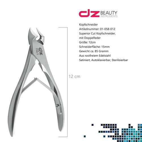 Superior Cut Fussnagelzange knipser für Dicke oder Eingewachsene Nägel 12cm - Bild 2 von 3
