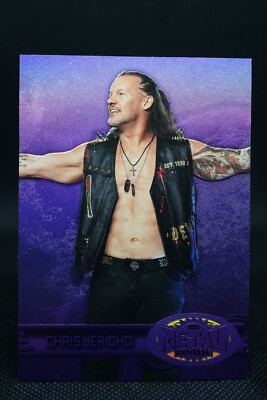 2022 AEW Metal Universe  1997-98 Retro Purple 122/199  # R-48 Chris Jericho RARE