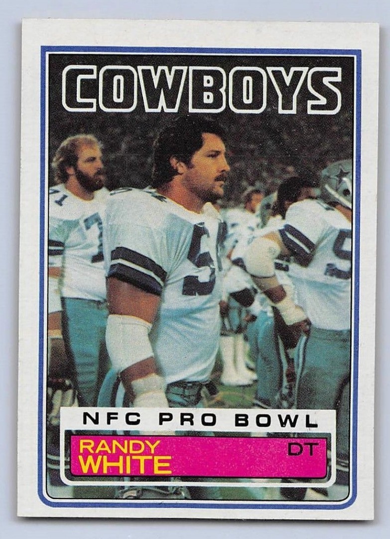 1983 RANDY WHITE - Topps 