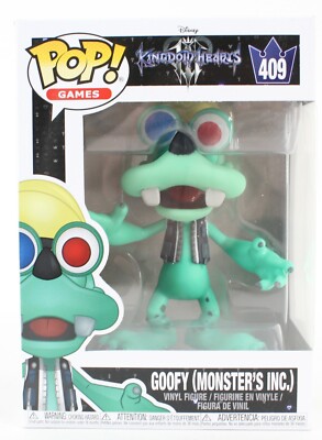 Funko POP Games Kingdom Hearts Goofy Monsters Inc #409 Vinyl