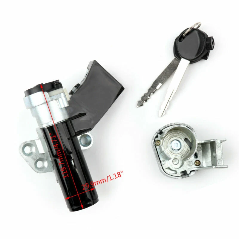 Ignition Switch Lock Set 35014-GFC-770 Fits Honda NCH50 Metropolitan 03-15 USA Foto 2 de 4