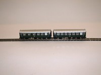 Tillig Tt 01072 - Reisezugwagen-Paar Der Db Neuware