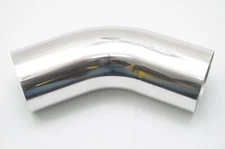 1320 Performance 4" inch aluminum pipe Mandrel Bends 45 degree