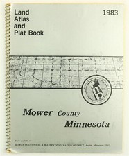 Mower County, Minnesota Lansing Adams Austin Elkton Lyle MN 1983 Atlas Plat Book