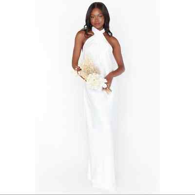 Jasmine Halter Maxi My Mumu Bridesmaid Dresses NWOT Show Me Your