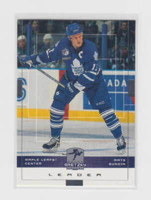 99/00 UD Wayne Gretzky Hockey Toronto Maple Leafs Mats