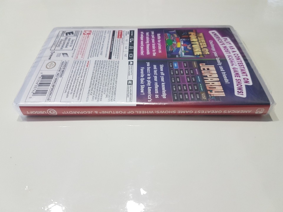 Wheel Of Fortune & Jeopardy [Nintendo Switch] [2018] [Brand New ...