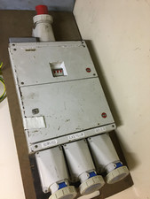 63A 3 phase - 3 x 63A single phase events distribution board