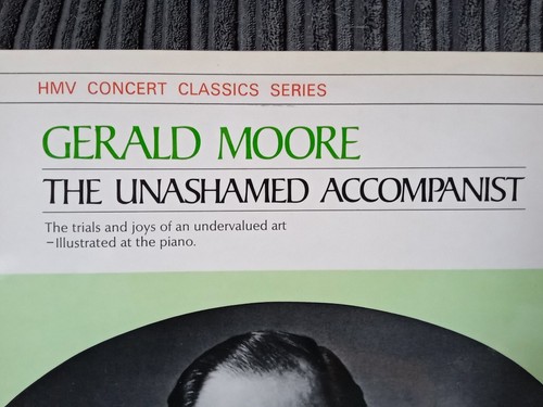 Gerald Moore - The Unashamed Accompanist, HMV Concert Classics Series, Vinyl Lp - Picture 9 of 19