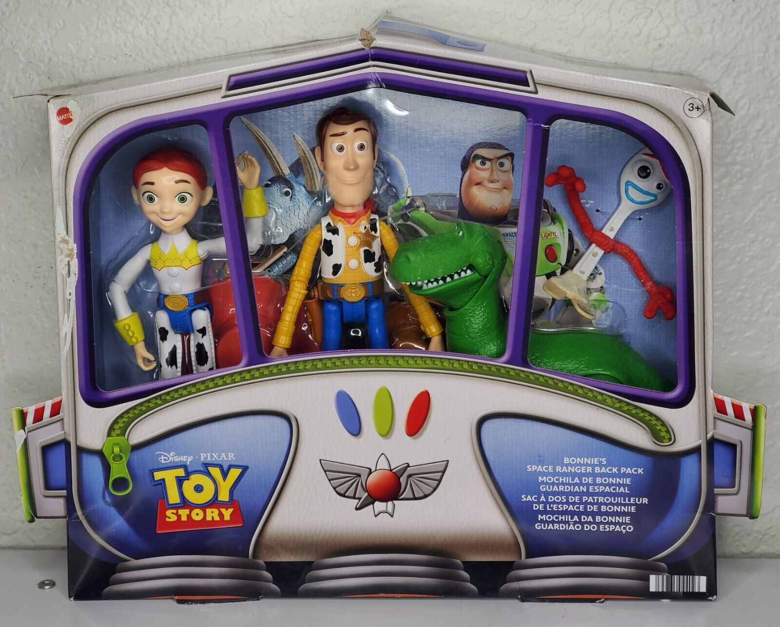 Disney Pixar Toy Story Bonnie Space  Ranger Back Pack Figure New