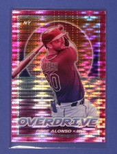 2021 Panini Chronicles  Pete Alonso Overdrive Pink Pulsar Prizm  #22