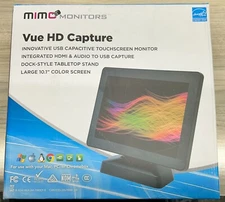 Mimo Vue Capture UM-1080CP-B, 10.1"  HD 1280 x 800, IPS Touchscreen Monitor
