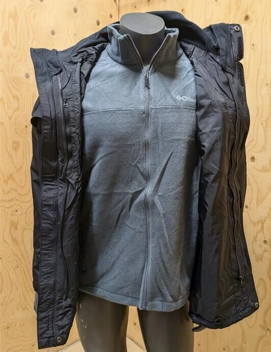 Columbia Men's Bugaboo Interchange 3-in-1 Jacket – Fleece Liner –Size Large - Image 4 of 4