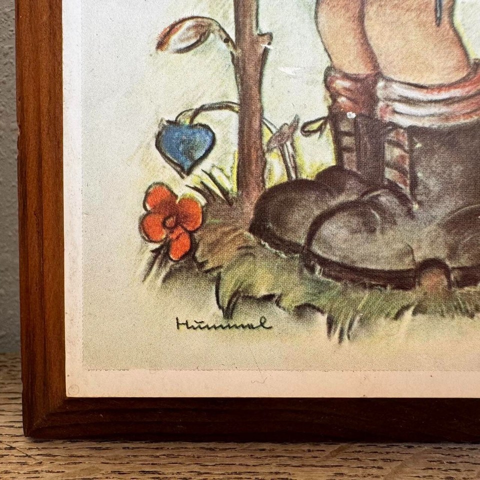 Vintage Hummel Wood Plaque Wall Hangings, Set of 2 eBay