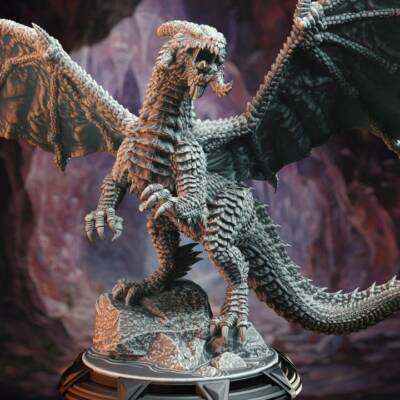 Rokarthion by DM Stash | Ancient Red Dragon | D&D | Pathfinder