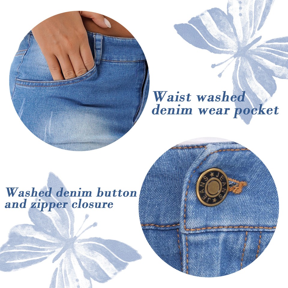 Women's Jean Skirts Split Casual High Waist Bodycon Denim Pencil Skirt main image 1
