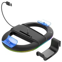 Double Controller Charging Dock Consoles Charging Station Suitable For P5