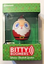 Bitty Boomer Holiday Christmas Holiday Bitty Santa Wireless Bluetooth Speaker