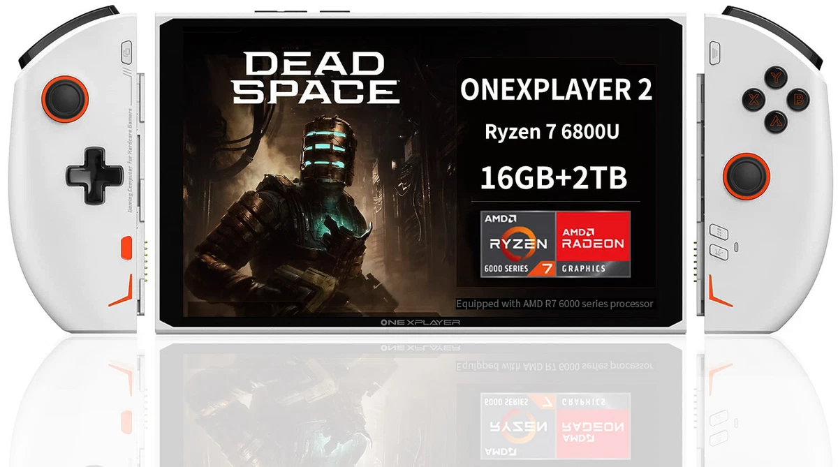 Consola de jogos OneXPlayer 2, PC portátil para jogos, AMD Ryzen 7